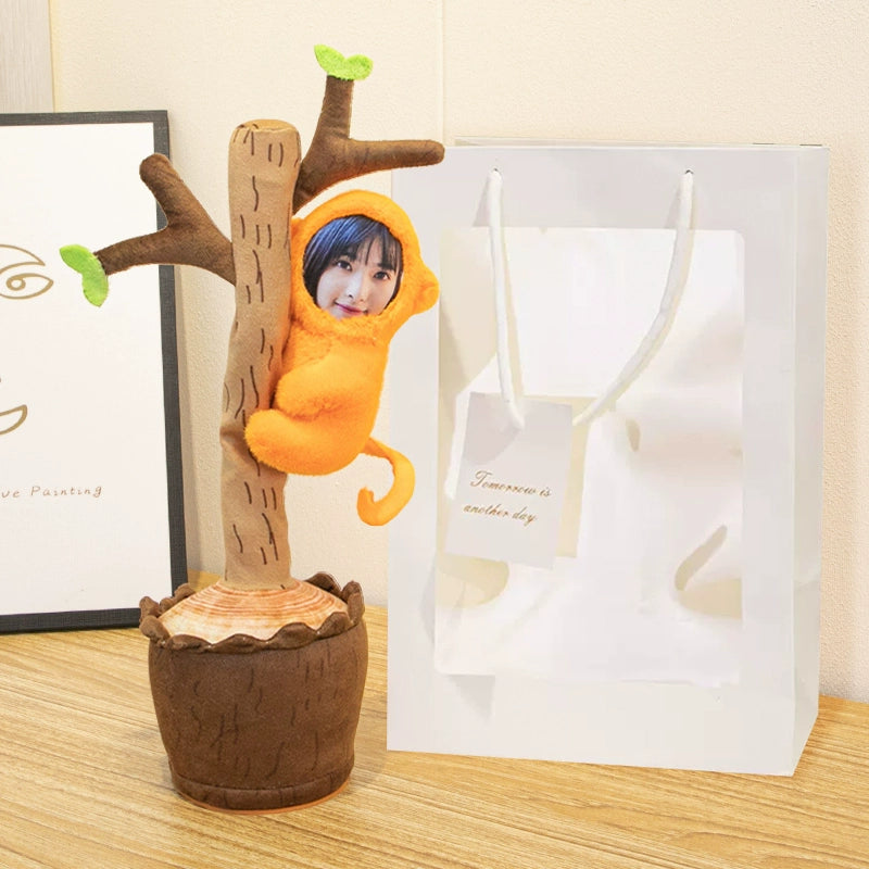 DIY photo customization can sing dolls funny strange plush toys men and women birthday gifts girlfriends Valentine's Day