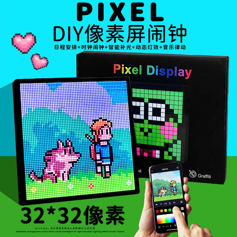 DIY pixel screen ornament, birthday gift, boys give boyfriend, men's practical high-end sense, girls give creativity