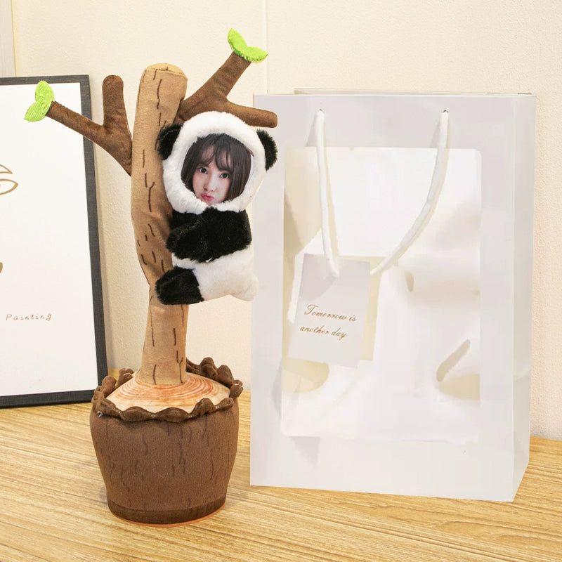 DIY photo customization can sing dolls funny strange plush toys men and women birthday gifts girlfriends Valentine's Day