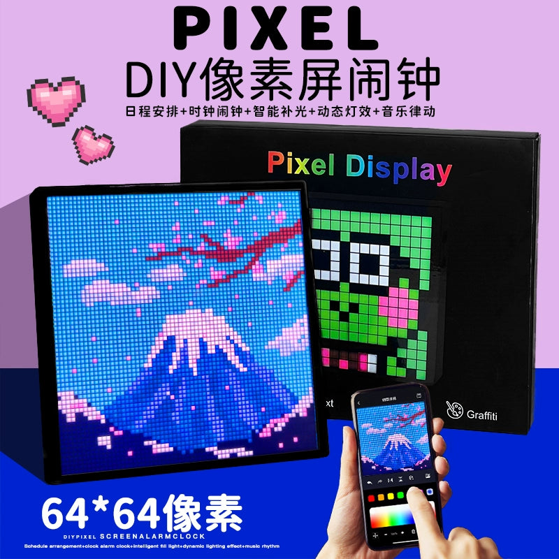 DIY pixel screen ornament, birthday gift, boys give boyfriend, men's practical high-end sense, girls give creativity