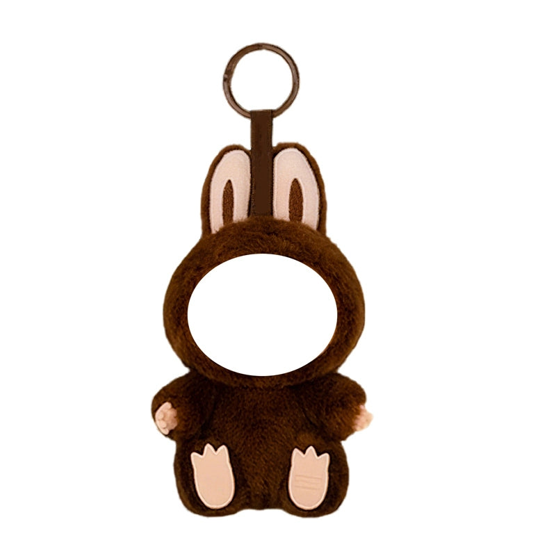 Couple photo custom face doll pendant Bubra creative plush doll for boyfriend and daughter birthday gift