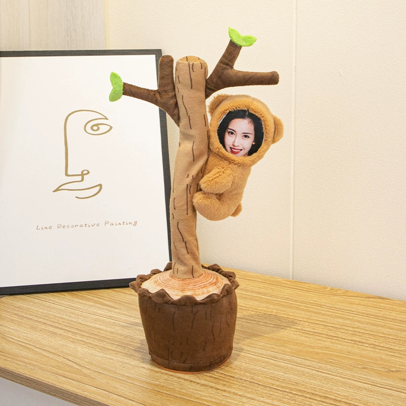 DIY photo customization can sing dolls funny strange plush toys men and women birthday gifts girlfriends Valentine's Day