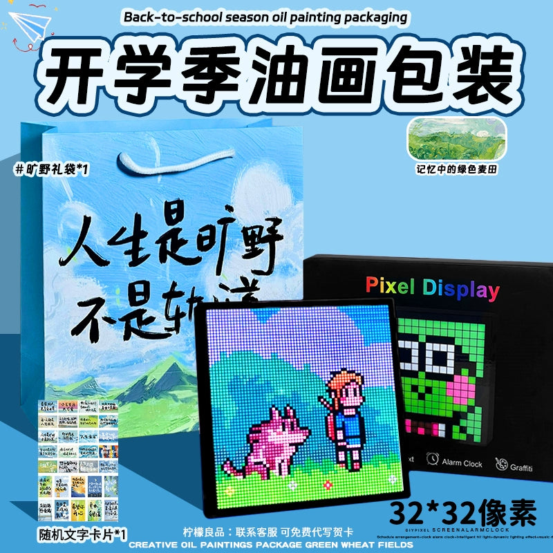 DIY pixel screen ornament, birthday gift, boys give boyfriend, men's practical high-end sense, girls give creativity