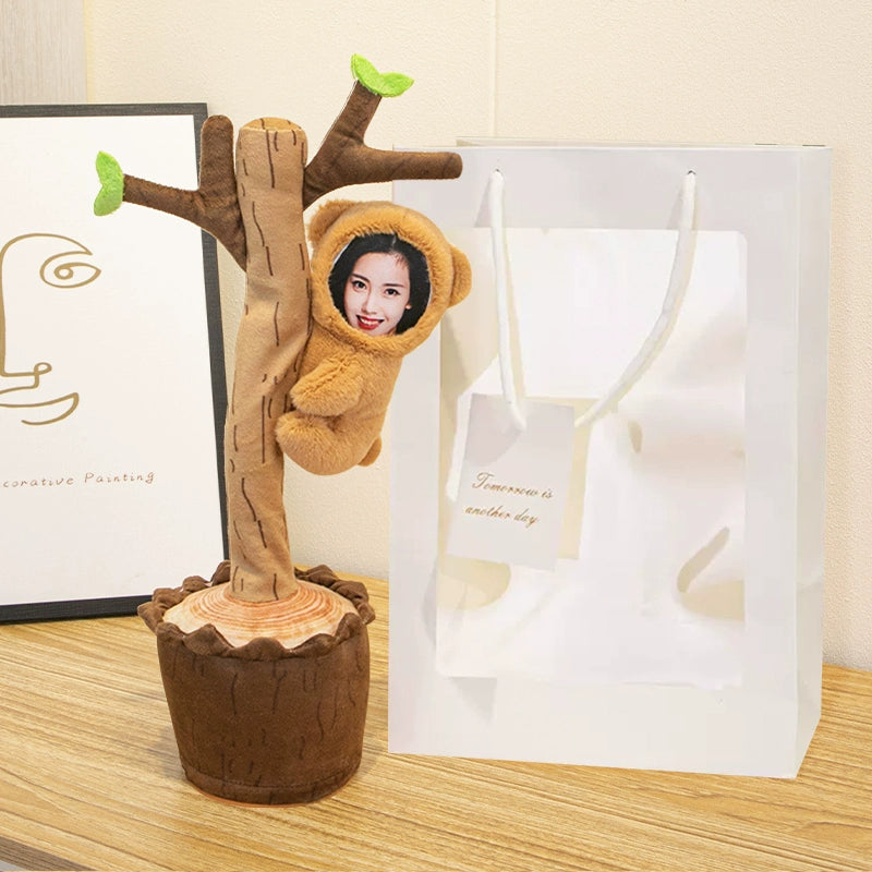 DIY photo customization can sing dolls funny strange plush toys men and women birthday gifts girlfriends Valentine's Day