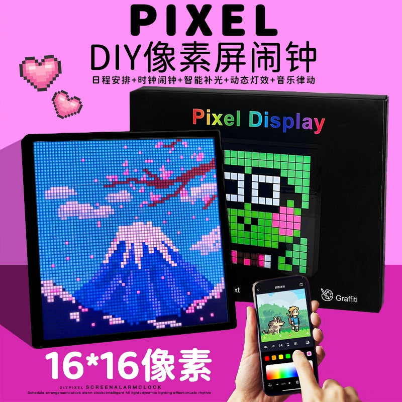 DIY pixel screen ornament, birthday gift, boys give boyfriend, men's practical high-end sense, girls give creativity